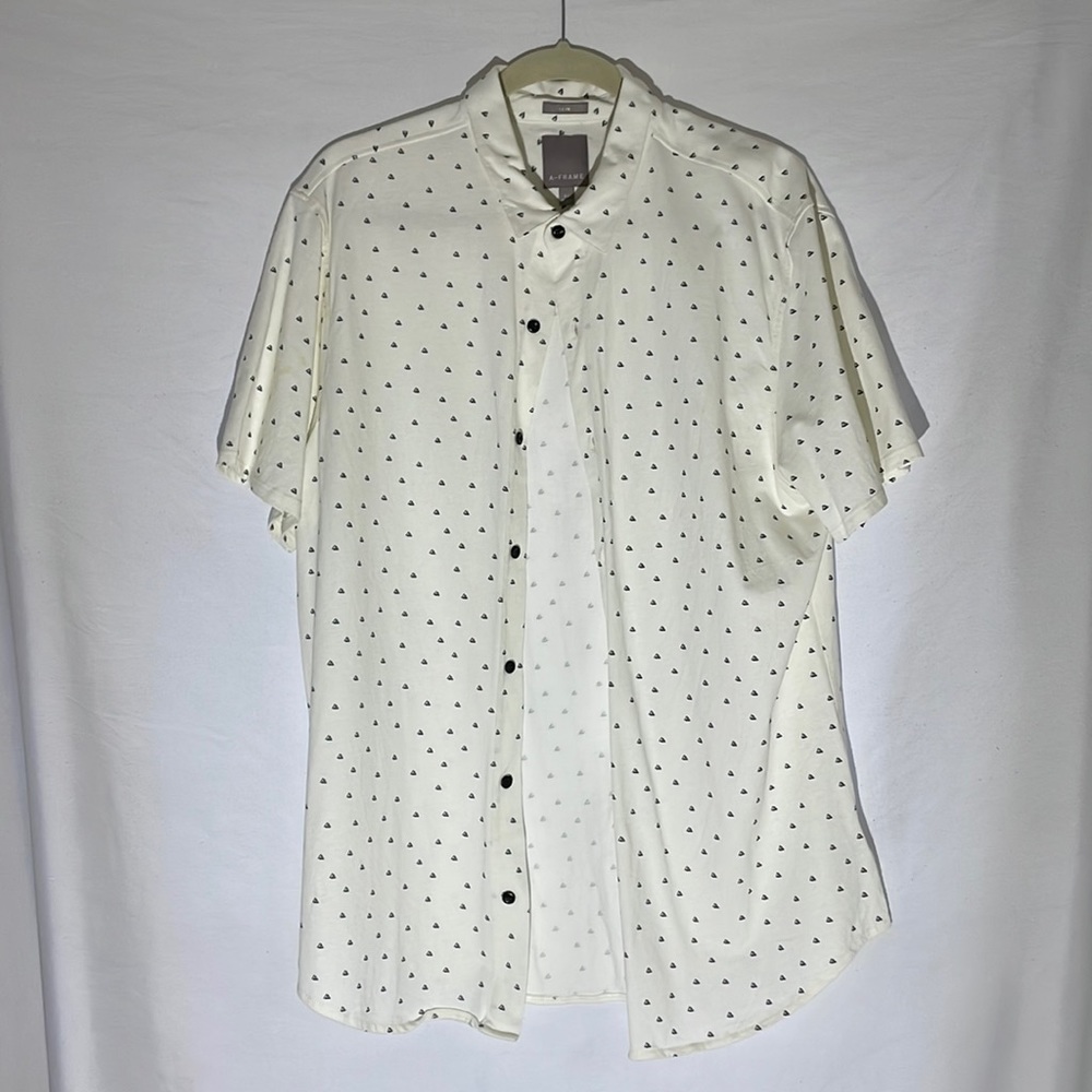 A-Frame Slim Short Sleave Shirt, XL